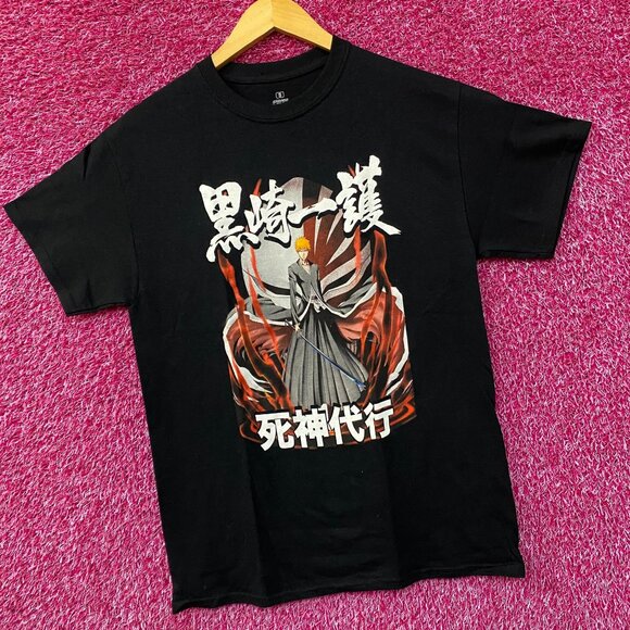 Bleach Ichigo Kurosaki Shinigami Daikou- Substitute Soul Reaper Anime T-Shirt Sm - Picture 3 of 4